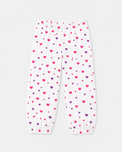 Girl wearing Anaario Pink Heart Night Suit