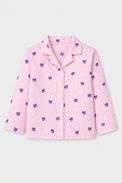 Girl wearing Anaario Pink Petal Night Suit