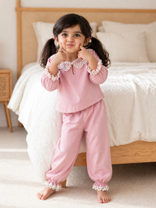 Pink Whispers Night Suit