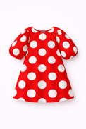 Girl wearing Anaario Candy Apple Dress