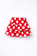 Girl wearing Anaario Cherry Pie Tiered Skirt Set