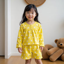 Yellow Alphabet Night Suit