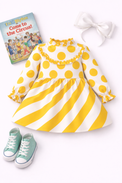 Girl wearing Anaario Lemon Drop Dress