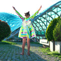 Girl wearing Anaario Golden Hour Dress
