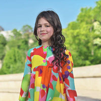 Girl wearing Anaario Golden Hour Dress