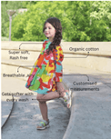 Girl wearing Anaario Golden Hour Dress