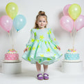 Girl wearing Anaario Bubbly Moana Dress