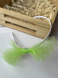 Green Bow Hairband