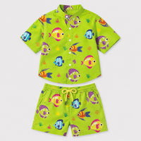 Anaario Green Fish Co-ord Set