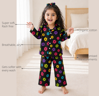 Anaario Groovy Bloom Girls' Night Suit key features