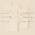 Baby Half Sleeves Bamboo Vest (Pack of 5) features