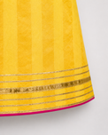 Indian Yellow Dragonfly Lehenga Set - Anaario - Image 7