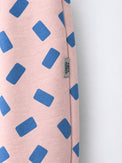 Pink-Blue Rectangle Jogger Set flat lay by Anaario