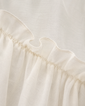 Indian Ivory Bird Peplum Palazzo Set - Anaario - Image 8