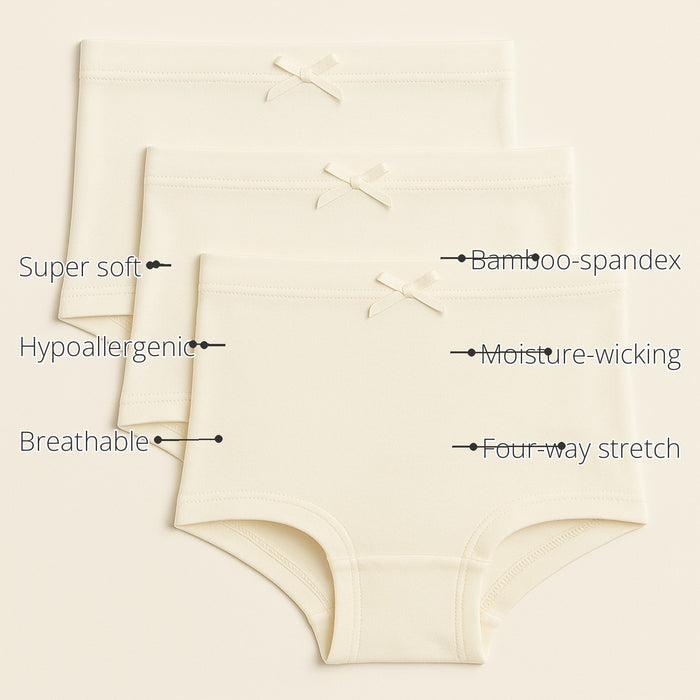 Unisex Bamboo Briefs (Pack of 3) features