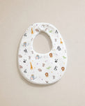 Jungle bamboo baby bib by Anaario