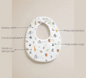 Anaario Jungle Bamboo Baby Bib key features