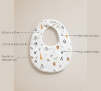 Anaario Jungle Bamboo Baby Bib key features