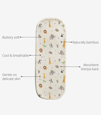 Anaario Jungle Bamboo Baby Burp Cloth key features