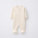 Koala & Kitty bamboo cotton baby sleepsuit — zip romper onesie detail