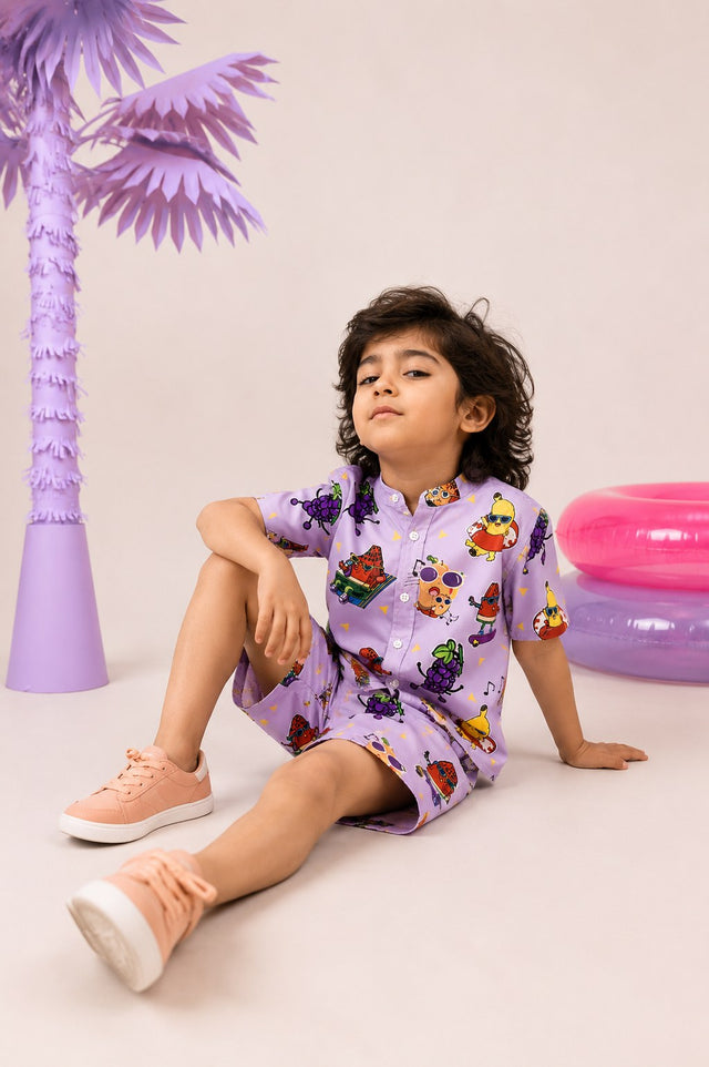 Anaario Lavender Co-ord Set