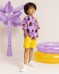 Anaario Lavender Fruit Co-ord Set