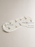 Carriage Teddy Bamboo Baby Burp Cloth features