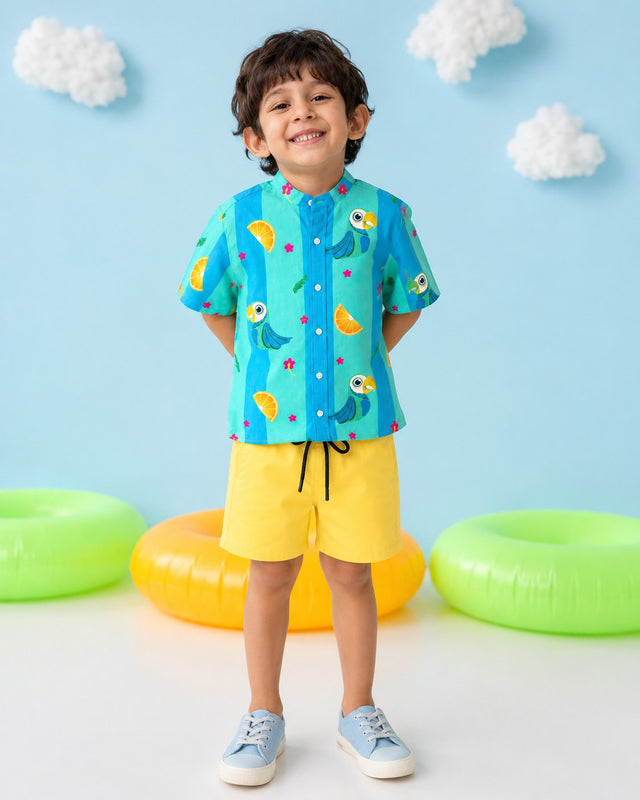 Anaario Lemon Co-ord Set
