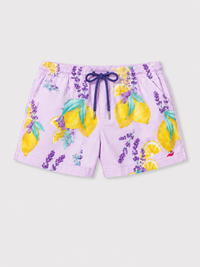 Boy wearing Anaario Lemon Lavender Shorts