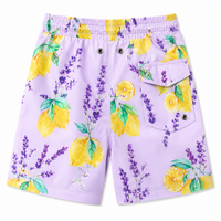Boy wearing Anaario Lemon Lavender Shorts