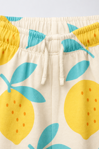 Boy wearing Anaario Lemon Squeeze Co-ord Set