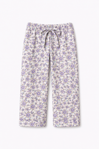 Girl wearing Anaario Lilac Bloom Night Suit