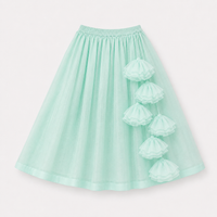 Indian Lime Green Dragonfly Jacket-Lehenga Set - Anaario - Image 4
