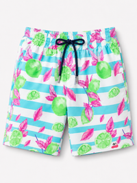 Boy wearing Anaario Lime Leaf Shorts