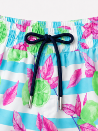 Boy wearing Anaario Lime Leaf Shorts