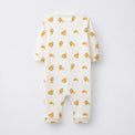 Little Lion bamboo cotton baby sleepsuit — two-way zip romper onesie