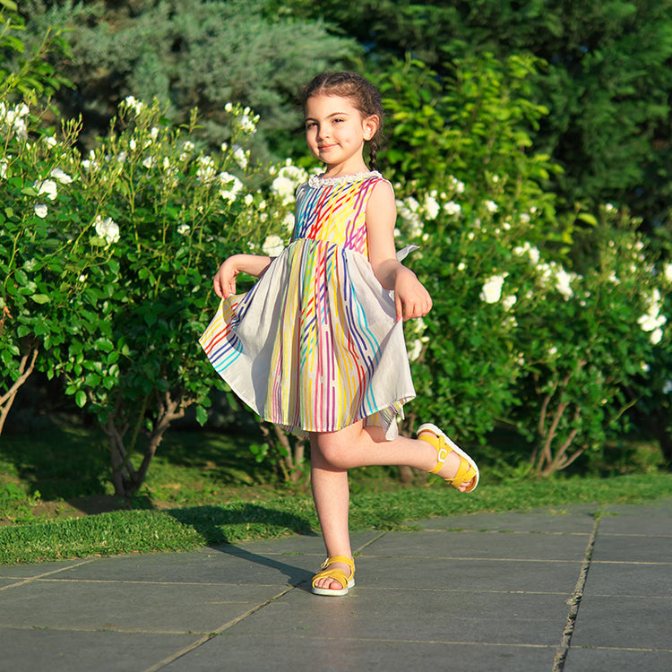 Girl wearing Anaario Magic Dust Dress