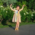 Girl wearing Anaario Magic Dust Dress