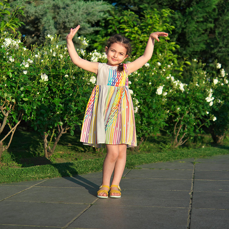 Girl wearing Anaario Magic Dust Dress