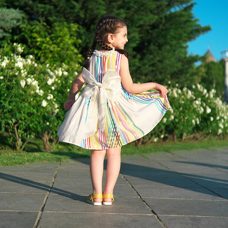Girl wearing Anaario Magic Dust Dress
