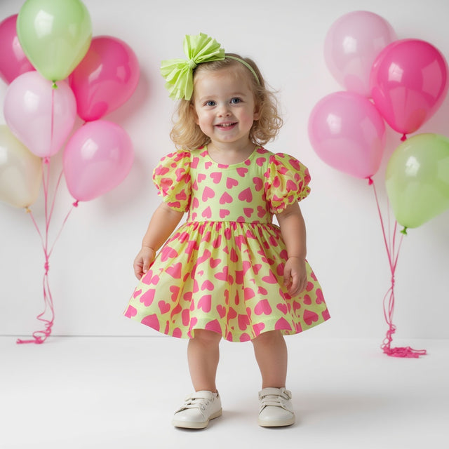 Girl wearing Anaario Magnifique Rapunzel Dress