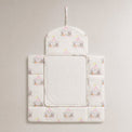 Merry-Go-Round bamboo baby changing mat — merry-go-round print, soft bamboo cotton