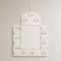 Merry-Go-Round bamboo baby changing mat — merry-go-round print, soft bamboo cotton