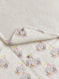 Merry-Go-Round bamboo baby changing mat — reverse side
