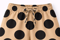 Boy wearing Anaario Midnight Dot Wrap Co-ord Set