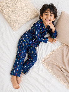 Midnight Dots Night Suit