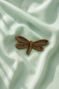 Mint dragonfly-motif asymmetrical kurta by Anaario - full look