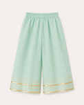 Indian Mint Green Flamingo Angrakha Set - Anaario - Image 5