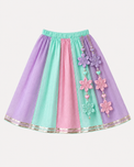 Indian Mint Lilac Pink Lehenga Set - Anaario - Image 5