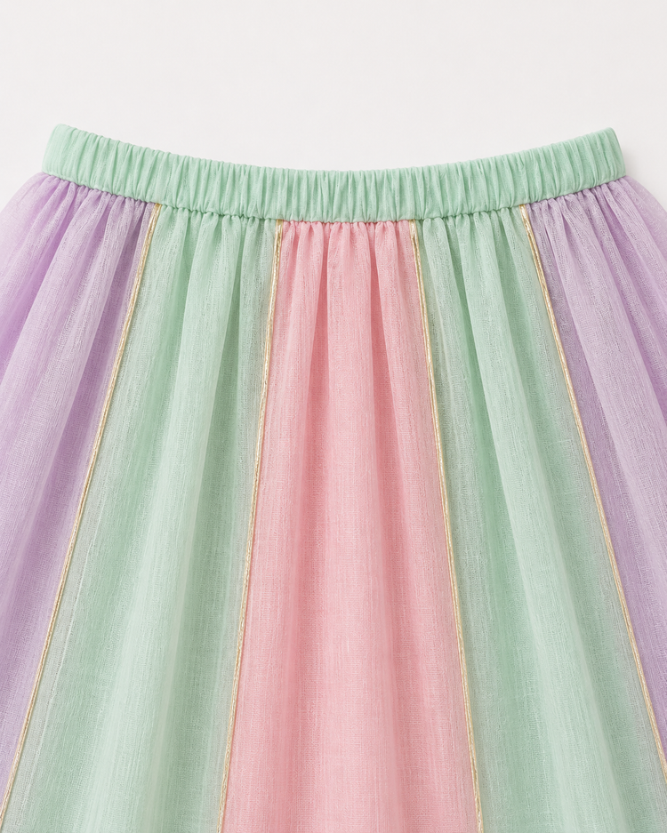 Indian Mint Lilac Pink Lehenga Set - Anaario - Image 8